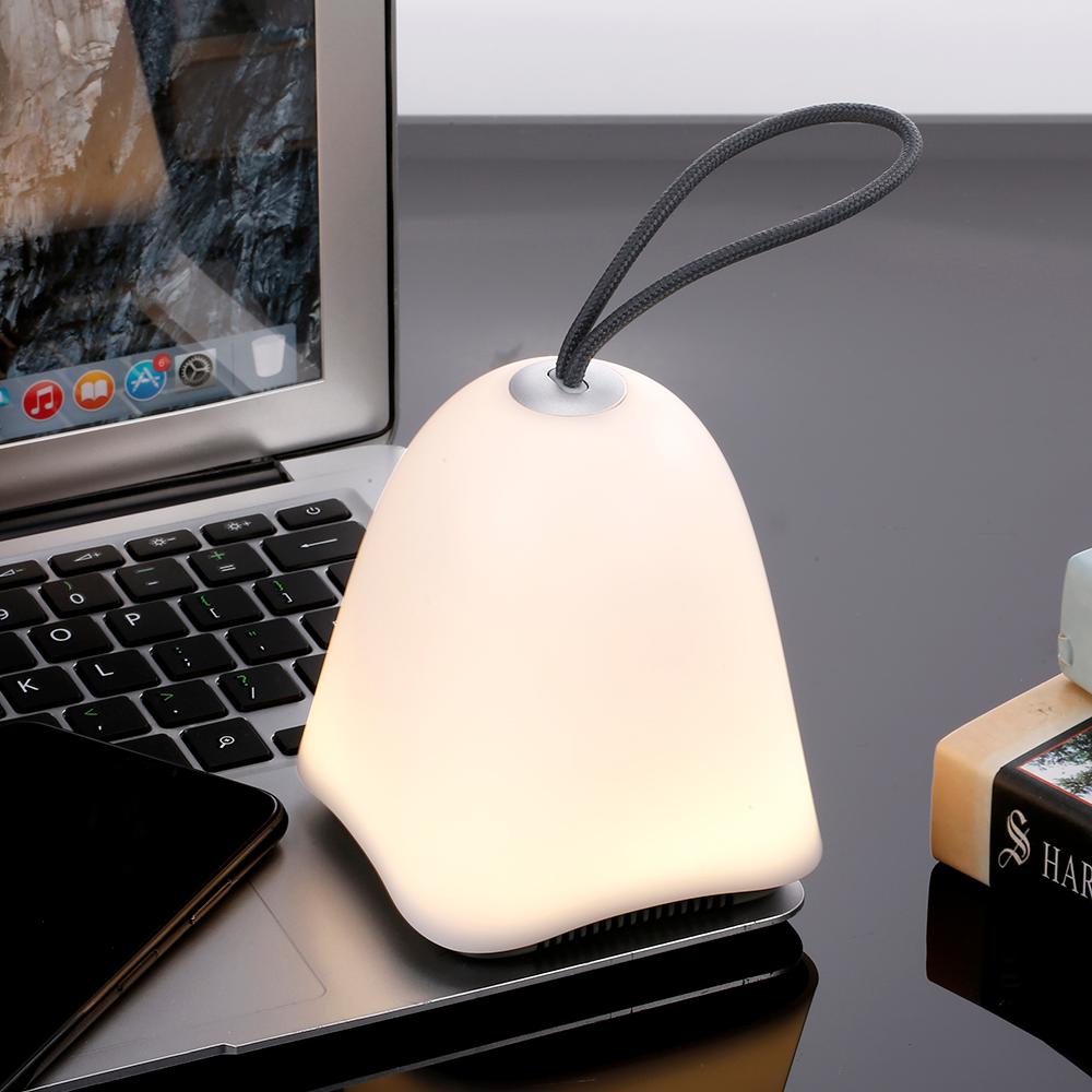 Loa không dây BT 5.0 Điều khiển cảm ứng có thể sạc lại, đèn LED đầy màu
