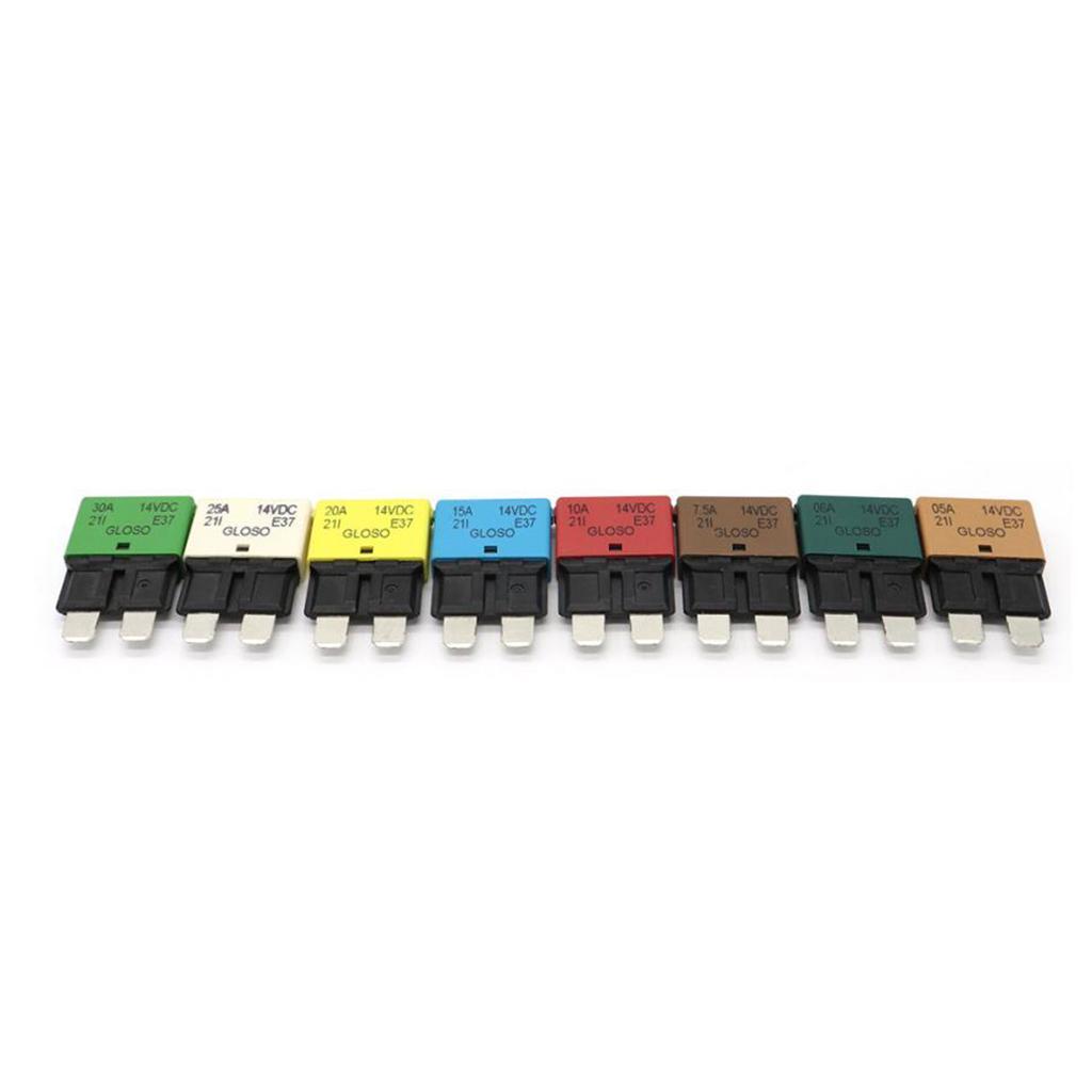 2xBlade Fuse Circuit Breaker Automatic Reset Marine 20A