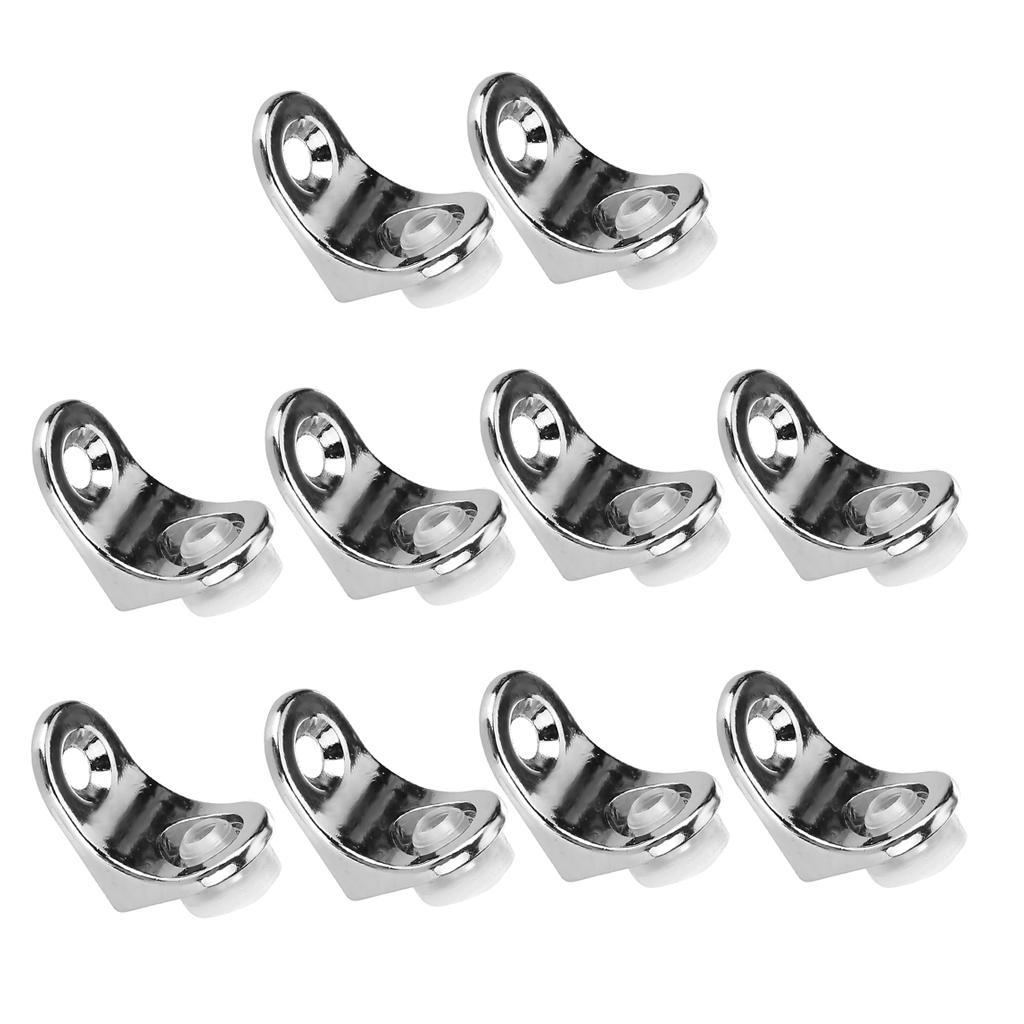 10 Glass Clip Glass Clamp - Adjustable Screw Type Metal Glass Clamp Clamp with Suction Cup
