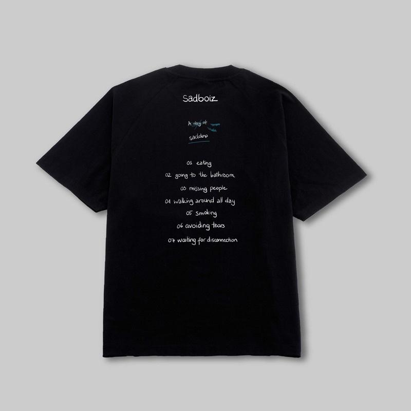 Áo thun tay lỡ Sadboiz Saddino form rộng unisex phong cách Ulzzang