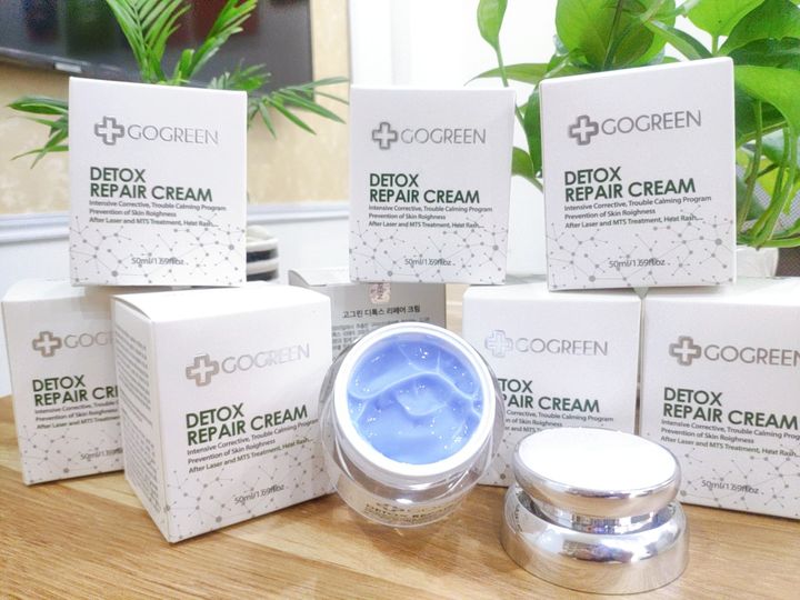 GOGREEN DETOX REPAIR CREAM – Kem dưỡng và phục hồi da – 50 ml