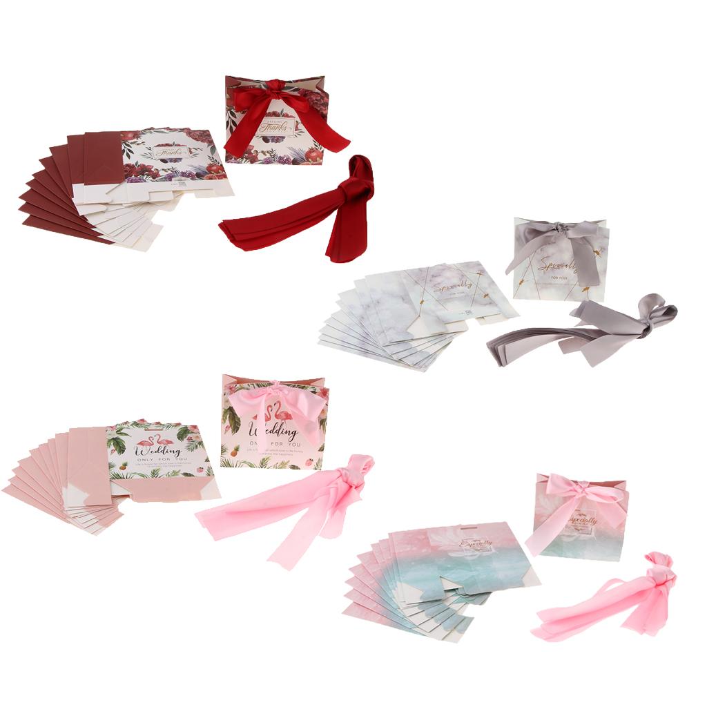 10pcs Chocolate Candy Bags Boxes Gift Bags Wedding Baby Shower Party Favor