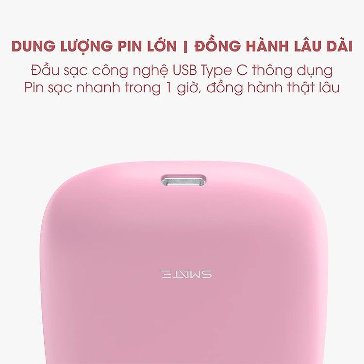 [Hàng chính hãng] Máy Cạo Lông Cho Nữ Smate ST-L363 -Sạc Nhanh - Kháng Nước