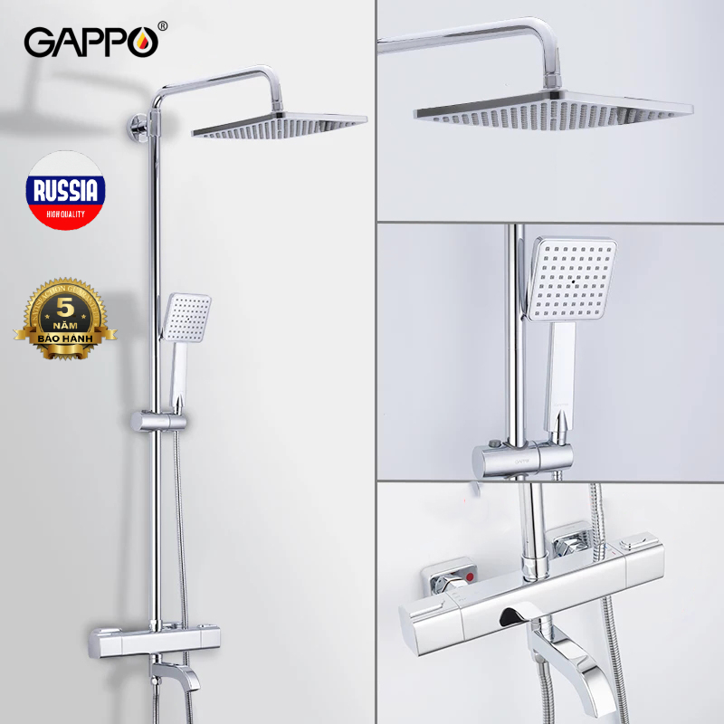 SEN CÂY NHIỆT ĐỘ NHẬP KHẨU NGA GAPPO G2491 - HÀNG CHÍNH HÃNG - BỀN BỈ - KHÓA 38 ĐỘ AN TOÀN - TỰ ĐỘNG TRỘN NƯỚC ẤM