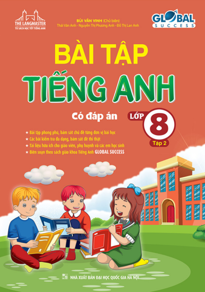 The Langmaster - Bài Tập Tiếng Anh Lớp 8 - Tập 2 - Global Success_MT