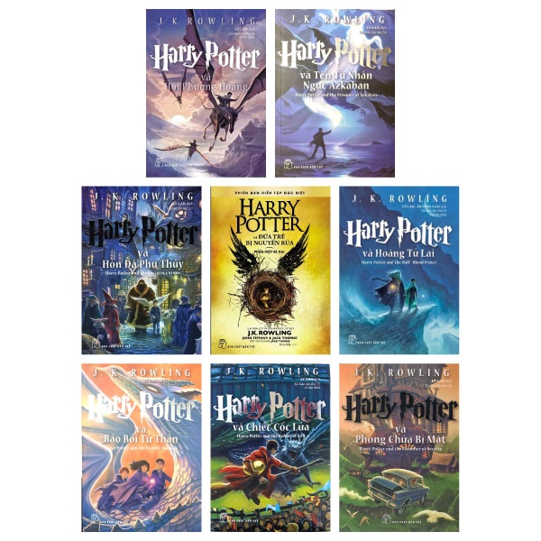 Sách – Bộ 8 cuốn Harry Potter