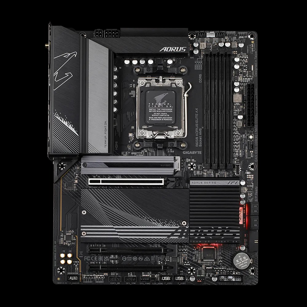 Mainboard Gigabyte B650 AORUS ELITE AX Socket AM5 - Hàng Chính Hãng 