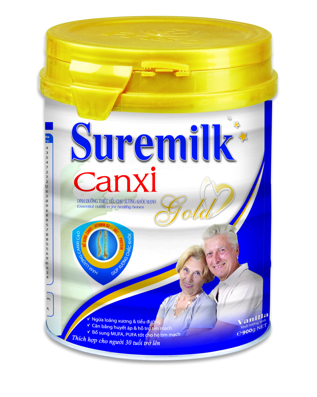 Sữa bột Suremilk Canxi Gold 800g