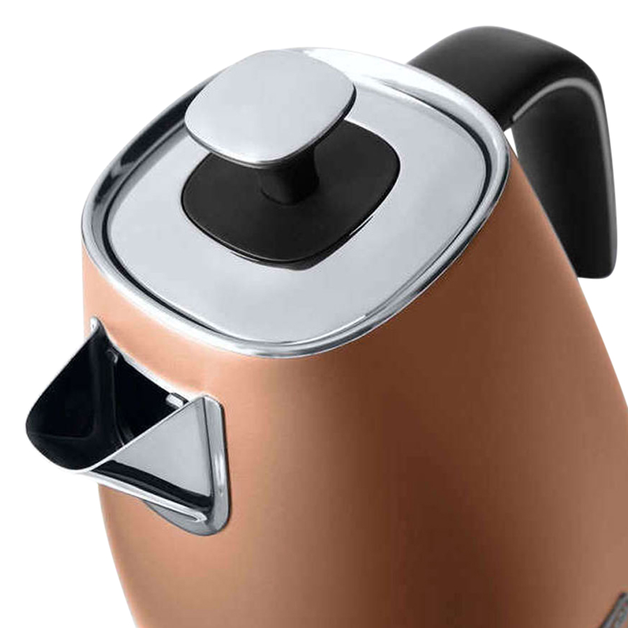 Ấm đun nước siêu tốc Delonghi KBI2001.CP/BK/W