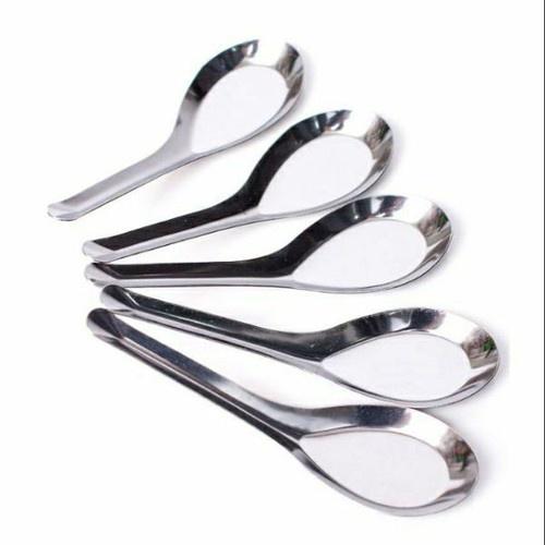 Set 20 Thìa phở sen bằng inox,thìa phở túi,thìa phở dài bằng inox