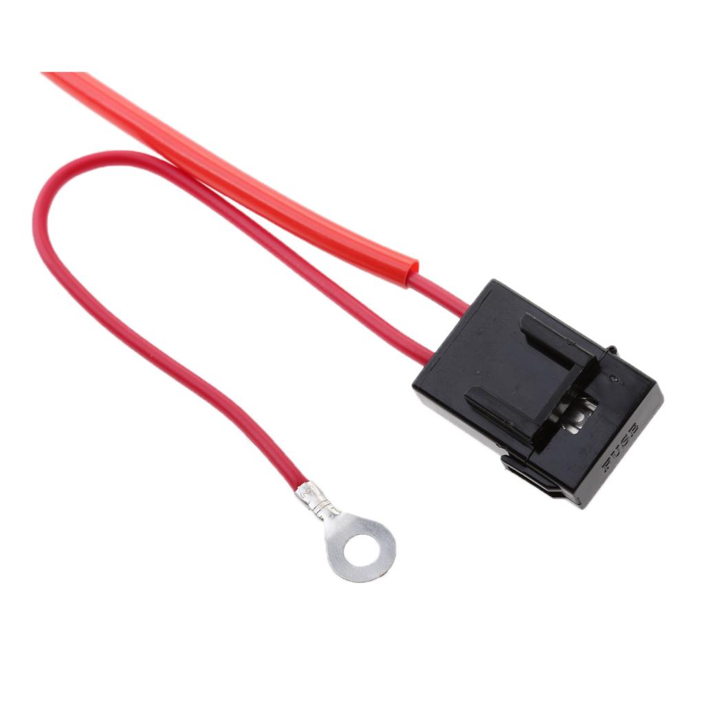 Xenon HID Conversion Kit Relay Wiring Harness H1 H3 H4 H7 H8 H9 H10 H11 H13 H16 9004 9005 9006 9140 9145 9012 5202 HB3 HB4