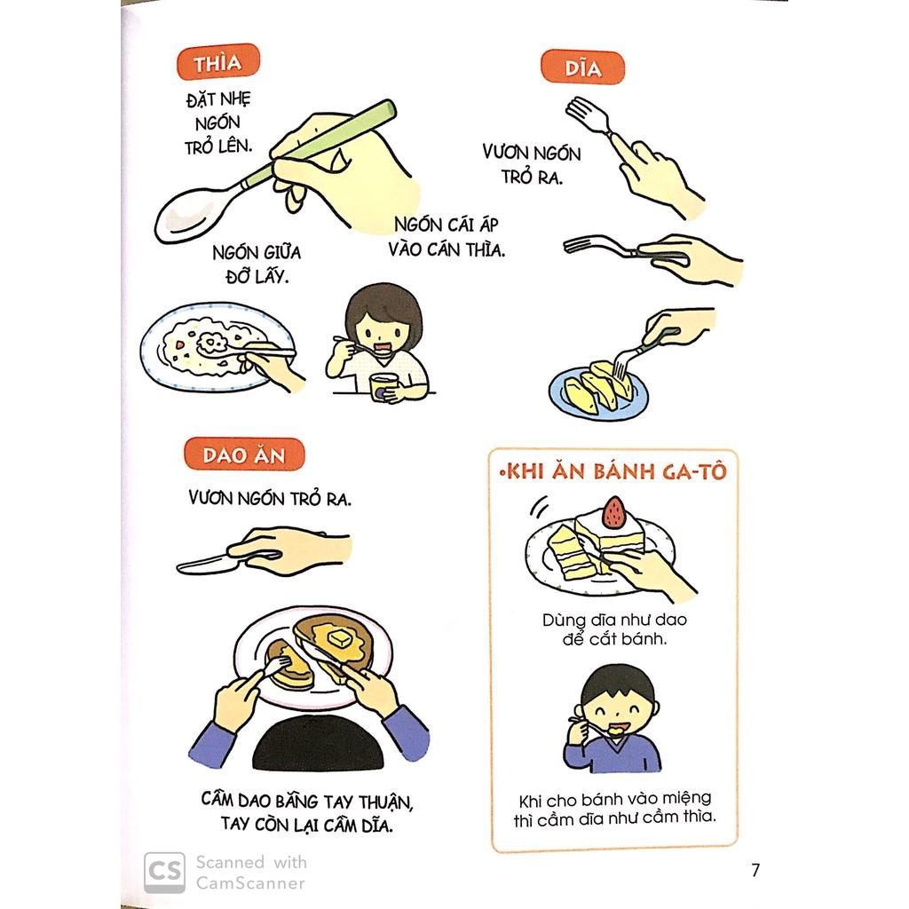 Cẩm Nang Sinh Hoạt Bằng Tranh Cho Bé - Tập 2: Kĩ Năng Khi Ăn Uống