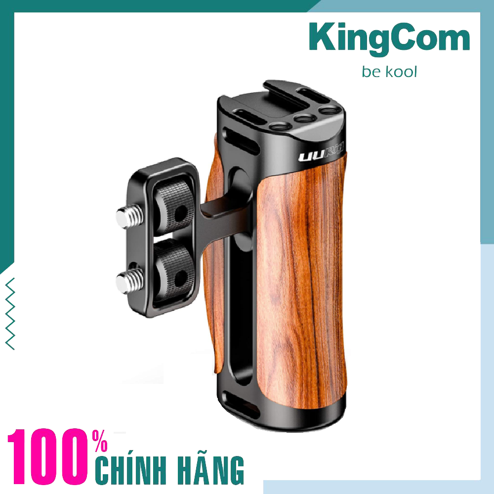 UURig R075, Tay Cầm Gỗ Đa Năng Dành Cho Máy Ảnh - Hàng Chính Hãng