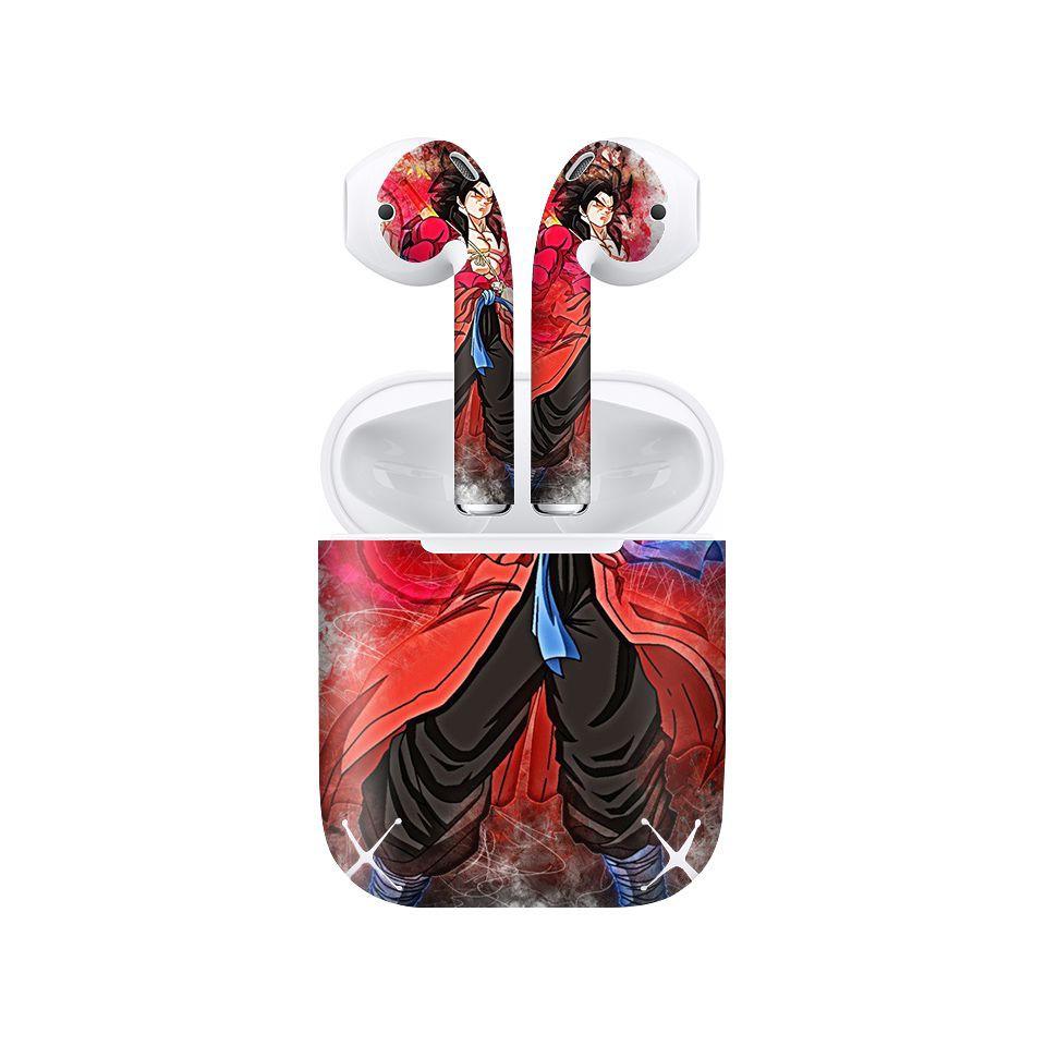 Miếng dán skin cho AirPods in hình Dragon Ball - Goku Super Saiyan 5 - 7vnr81
