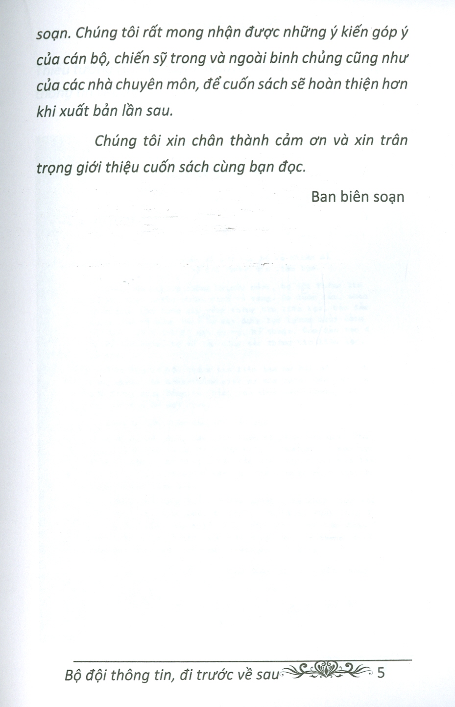 Bộ Đội Thông Tin Đi Trước Về Sau