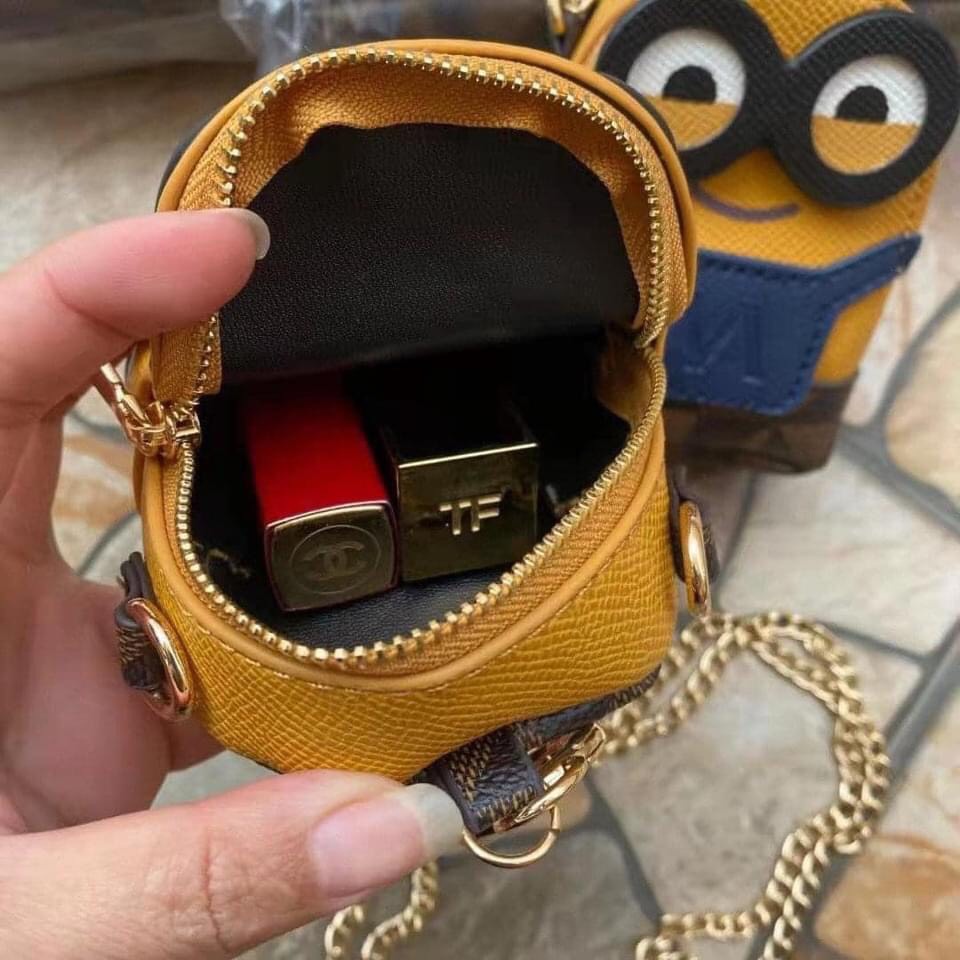 Túi đeo chéo mini hình minion ngộ nghĩnh