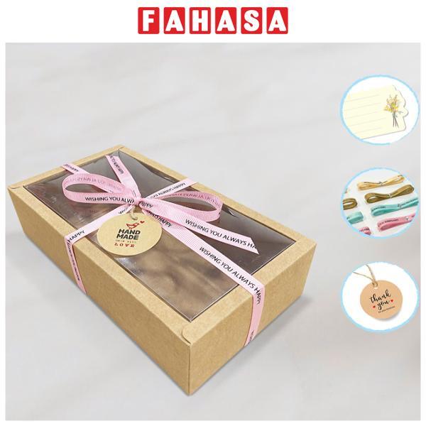 Hộp Quà Kraft Xếp Hình Chữ Nhật - 20 x 10 x 6 cm - Linh Lan