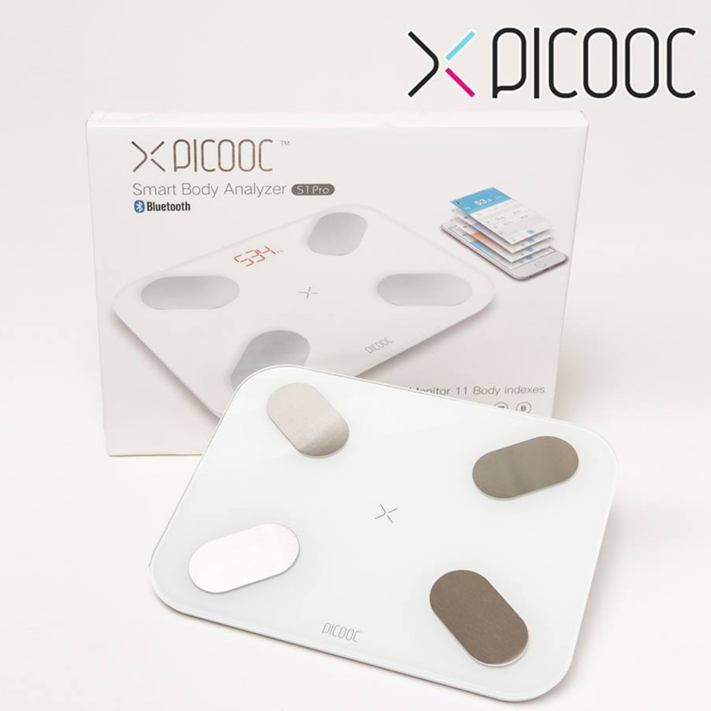 Cân sức khỏe thông minh Picooc S1 Pro - 13 chỉ số sức khỏe - Hàng chính hãng, bản quốc tế, app tiếng Việt