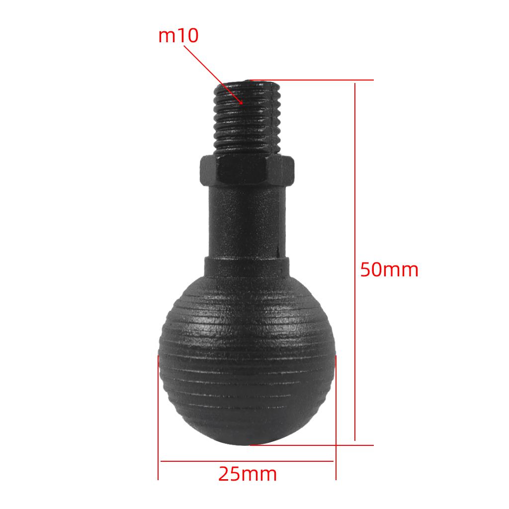 1 "Bộ điều hợp đầu bóng M6 M8 M10 1/4" Vít ren cho Ram Mount Motorcycle Tay cầm cơ sở U Bolt Bike Action Action