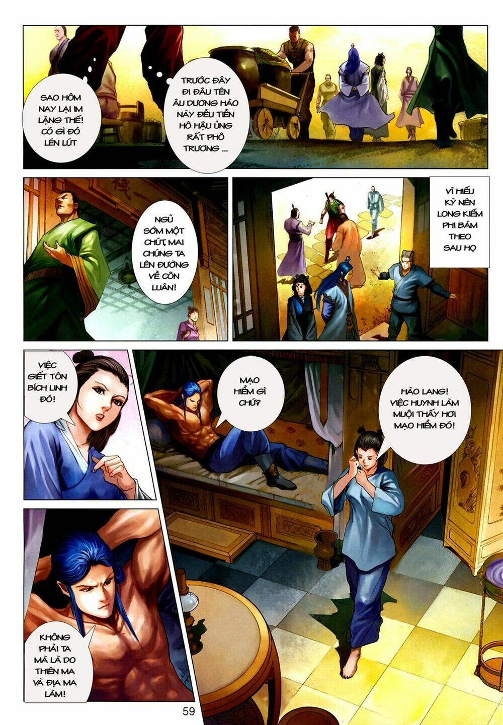 thần chưởng long kiếm phi chapter 27 27