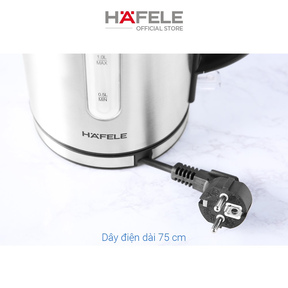 Ấm đun nước Hafele T-9017 535.43.730 1L (Hàng chính hãng)