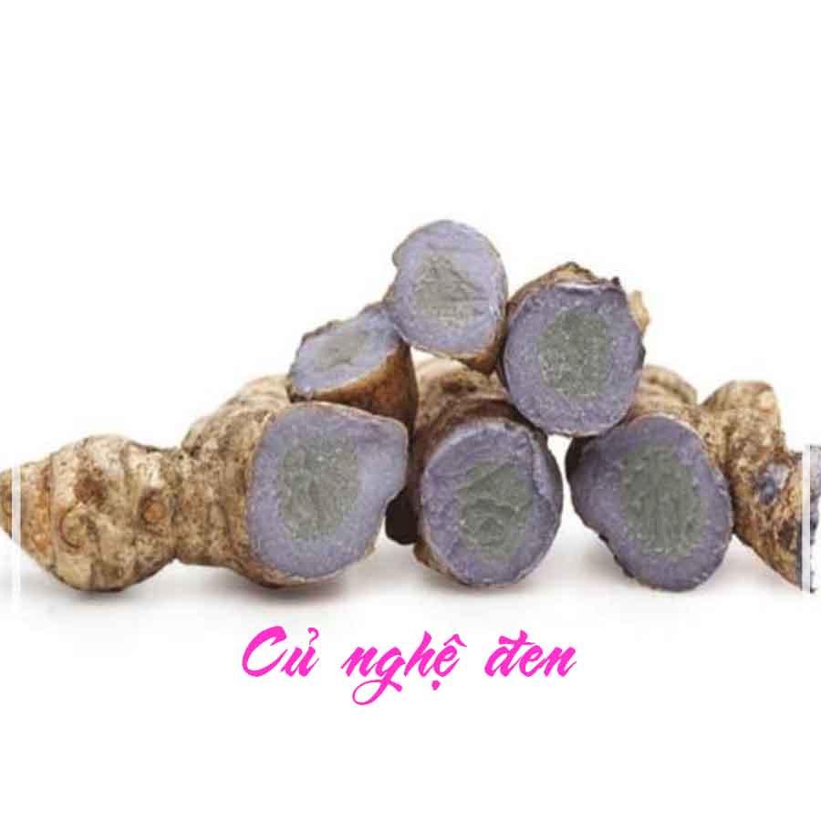Củ Nghệ Đen khô sắt lát 500gram
