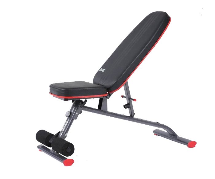 Ghế tập gym đa năng 201, ghế tập tạ điều chỉnh độ dốc 5 cấp, đệm ngồi êm ái cho người sử dụng
