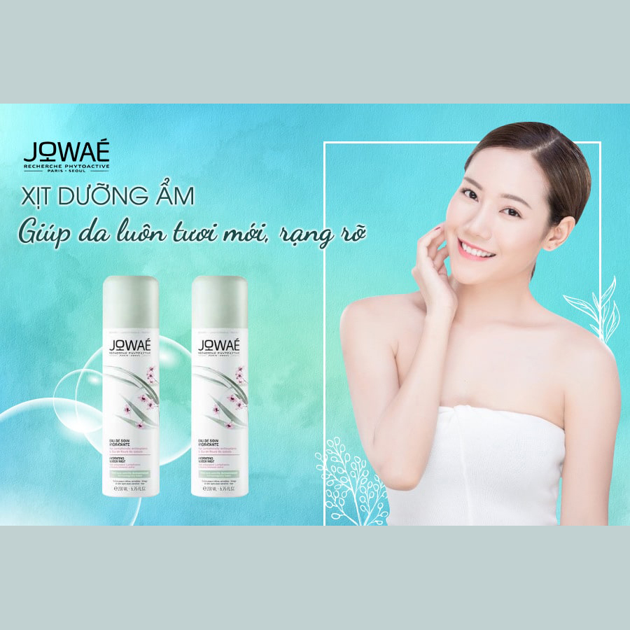 Xịt khoáng dưỡng ẩm Jowae 50ml - Xịt dưỡng chất hoa Anh Đào Hydrating Water Mist Jowae