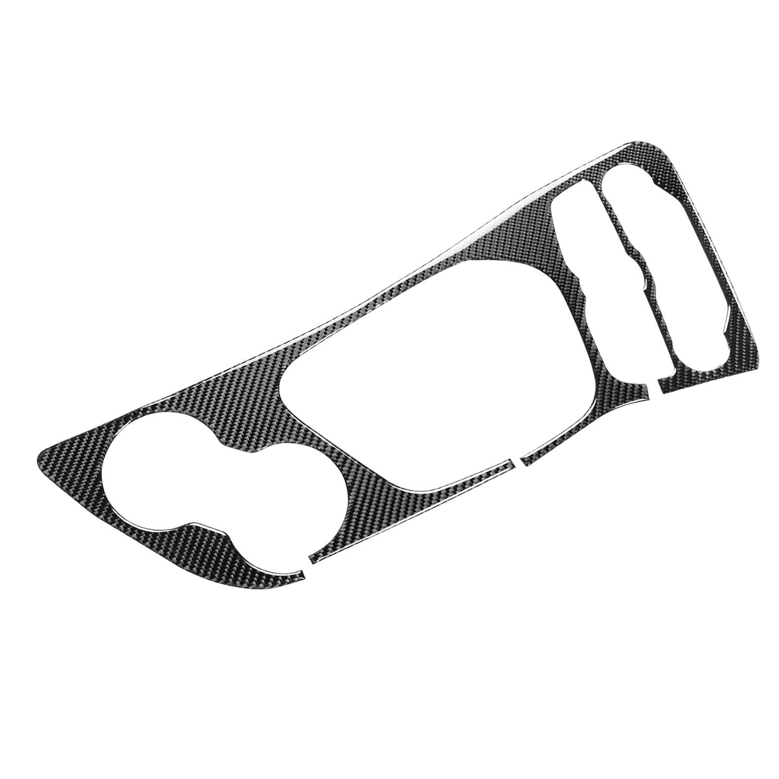 Center Console Gear Panel cover Carbon Fiber Spare Parts