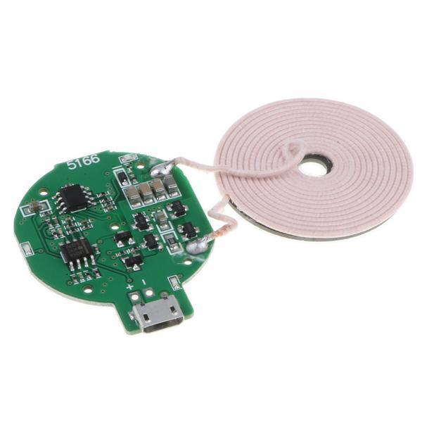 3-4pack Qi Wireless Charger PCBA Circuit Board with Coil Wireless Charging