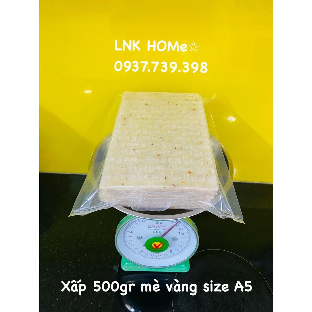 1 Xấp (2kg) Bánh Tráng Mè Đen Loại 1 Đặc Sản Phan Rang Tháp Chàm