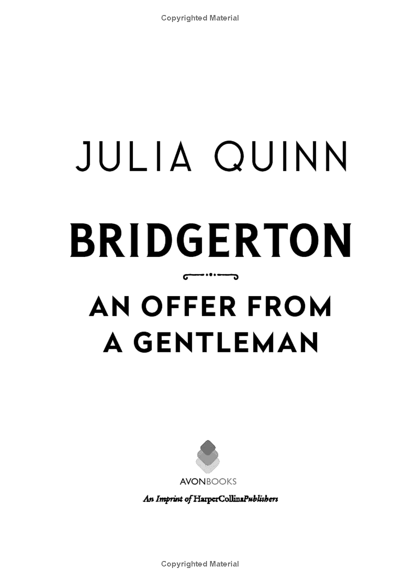 Bridgerton 3: An Offer From A Gentleman
