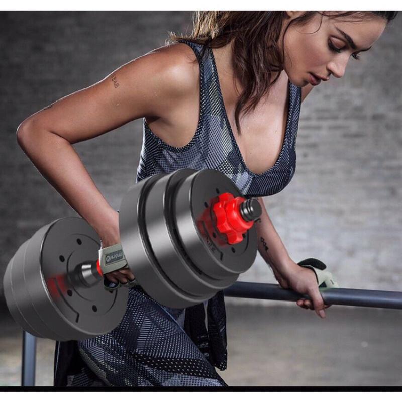 Bộ Tạ Tập Tay 2 in 1 Kết Hợp Tạ Đẩy Đa Năng