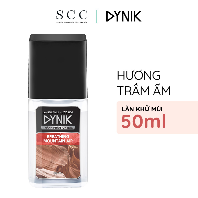 Lăn khử mùi nước hoa nam Dynik 50ml hương Trầm Ấm