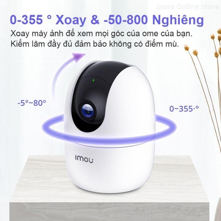 Camera Wifi Ip IMOU A22EP 1080P, Xoay 360 Trong Nhà Còi Hú Báo Động,Hàng chính hãng