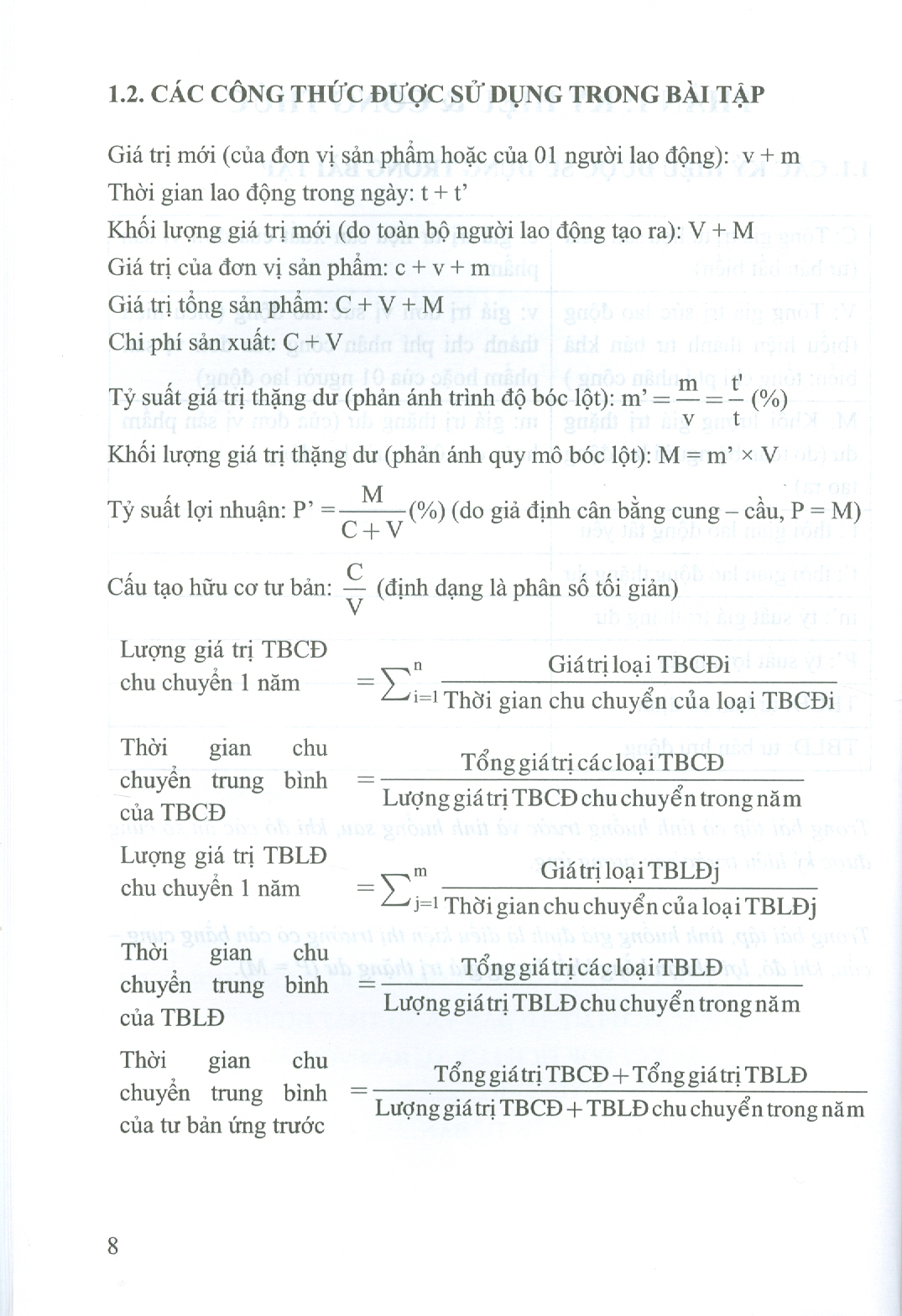 99 Bài Tập Học Thuyết Giá Trị Thặng Dư