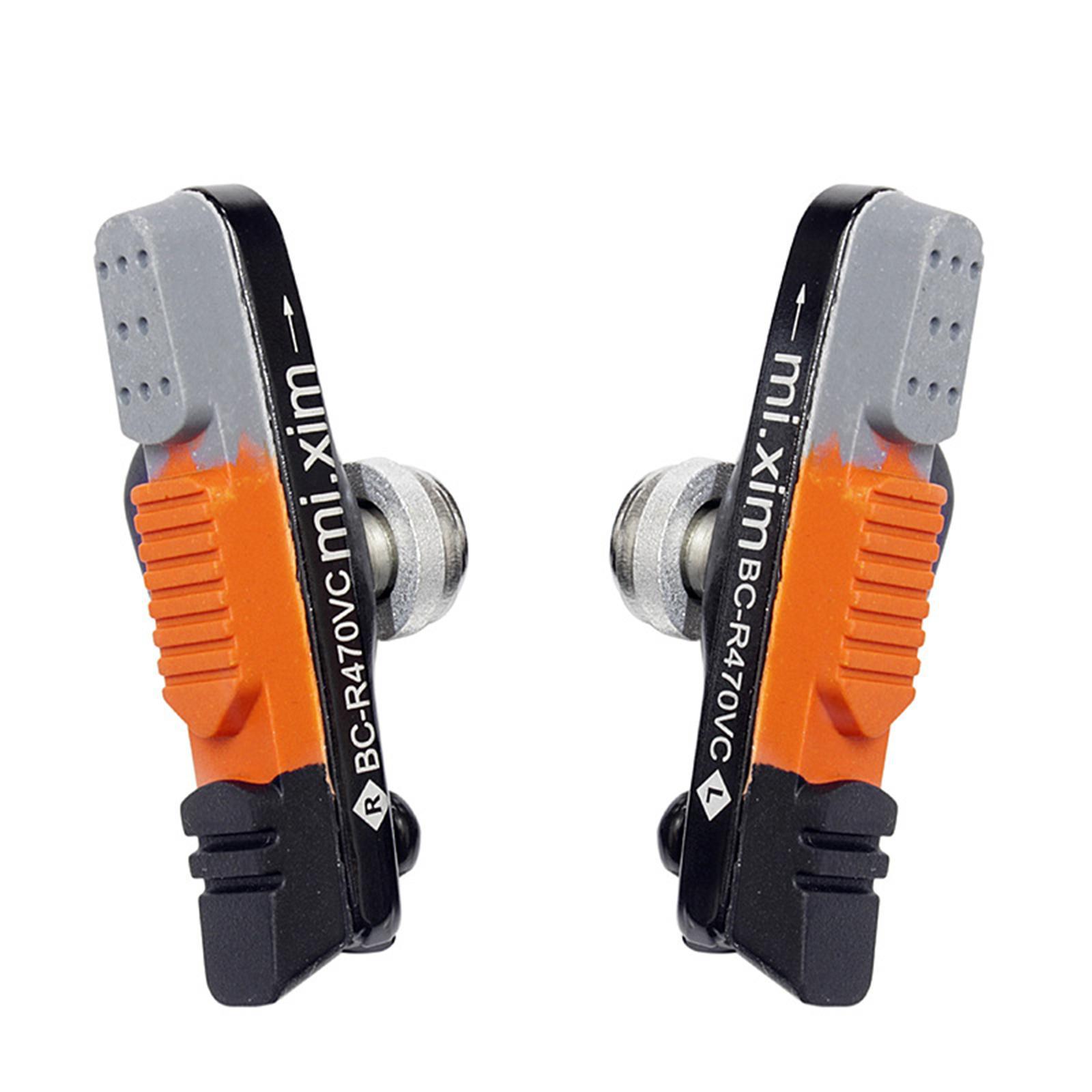 2Pcs Bike C Brake Pads Brake Blocks Shoes Rim Brake 5.5cm Parts
