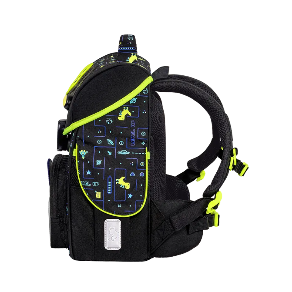 Cặp Chống Gù Jolly Schoolbag Pro 2 - Level Up - Go Green - Tiger Family TGJL-051A