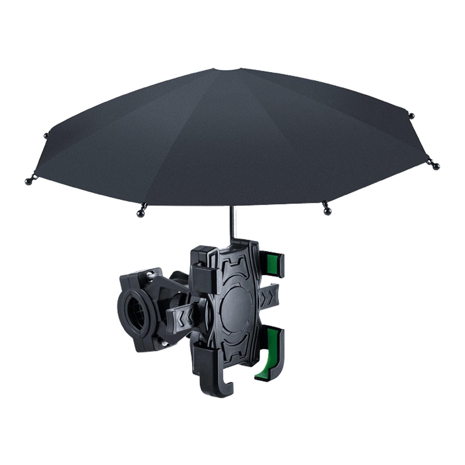 Motorcycle Phone Holder Mount with Umbrella Waterproof for Motorbike Bike