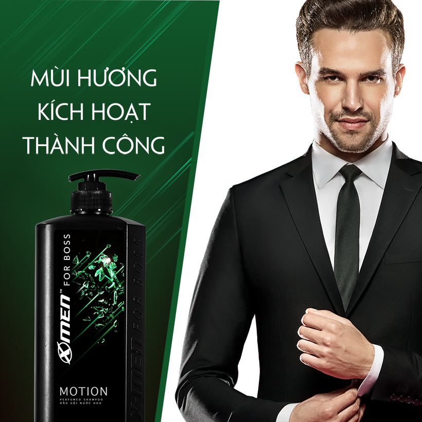 Dầu Gội X-Men For Boss Motion 650g