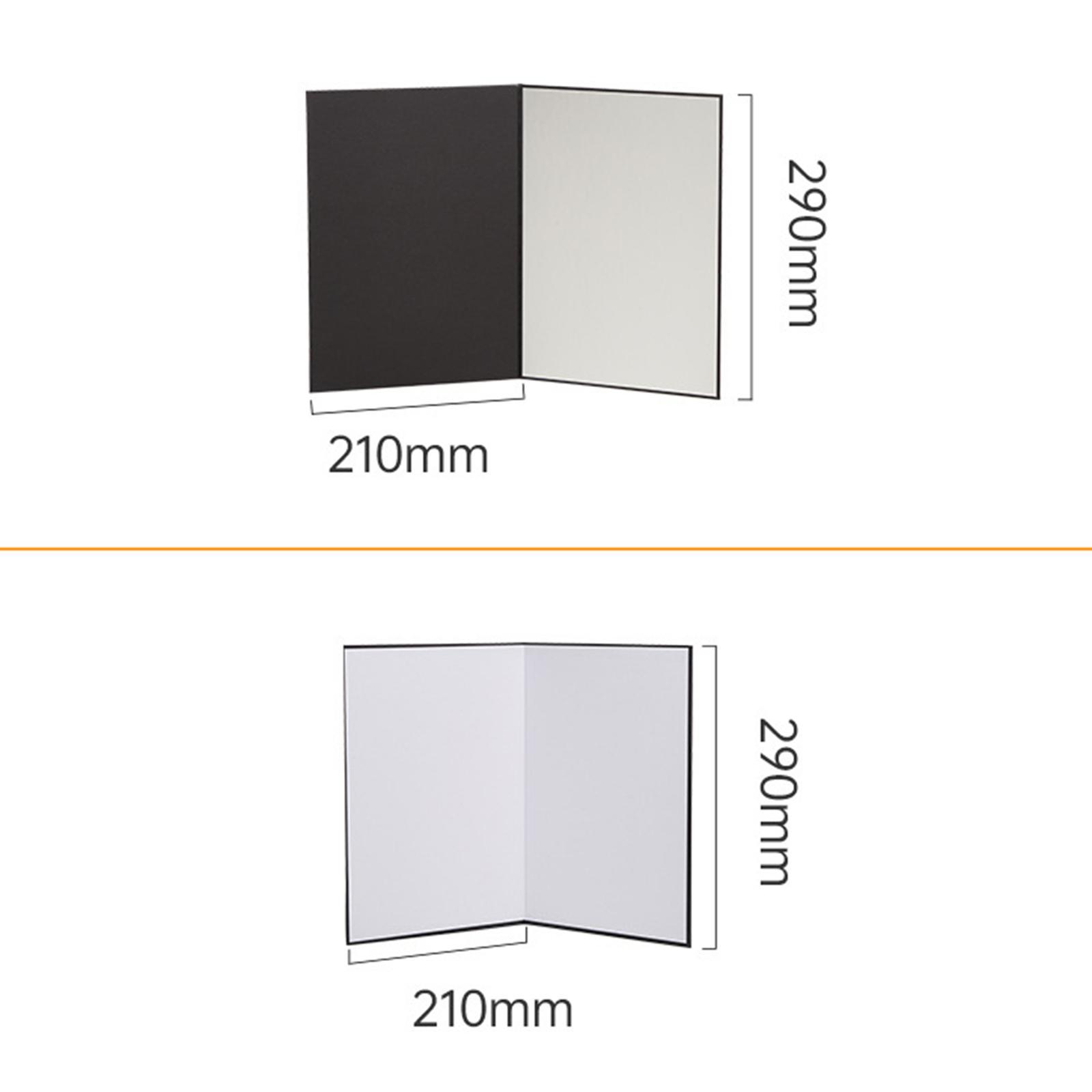 A4 Camera Photography Cardboard Collapsible Paper Board for Photo