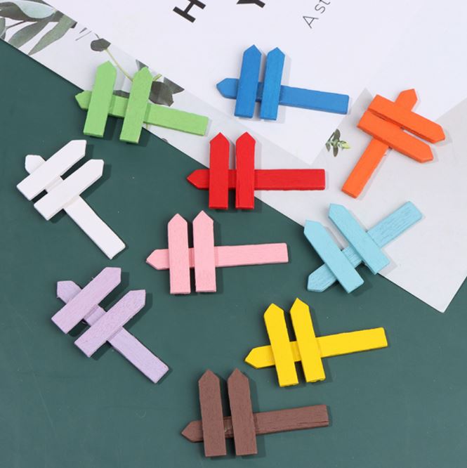 Hàng Rào Gỗ Mini Trang Trí Tiểu Cảnh