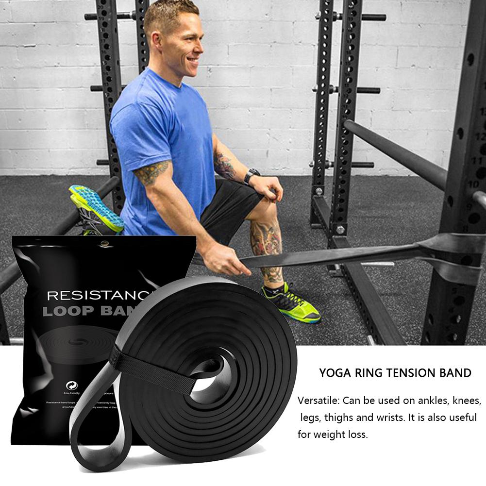 Băng đàn hồi 2080mm cho các dải cao su thể dục Băng sức đề kháng tập thể dục kéo dài Fitnes Belt kéo lên đào tạo Pilates Yoga Color: Purple