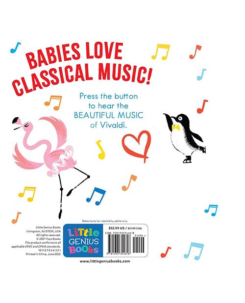 6 Button Sound Book - Classical Melodies