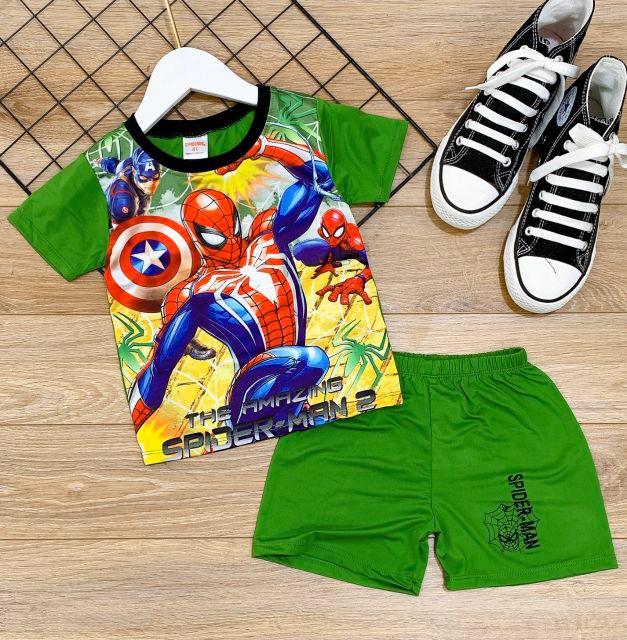 Bộ Cộc Tay Bé Trai 8-20kg Thun Lạnh Xuất Khẩu