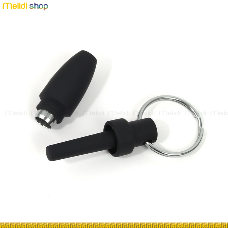 COHIBA D1 - Đục Lỗ Cigar Lõi Thép, Dụng Cụ Khoan Needle Drill, có móc treo chìa khóa tiện lợi (Cigar Punch)