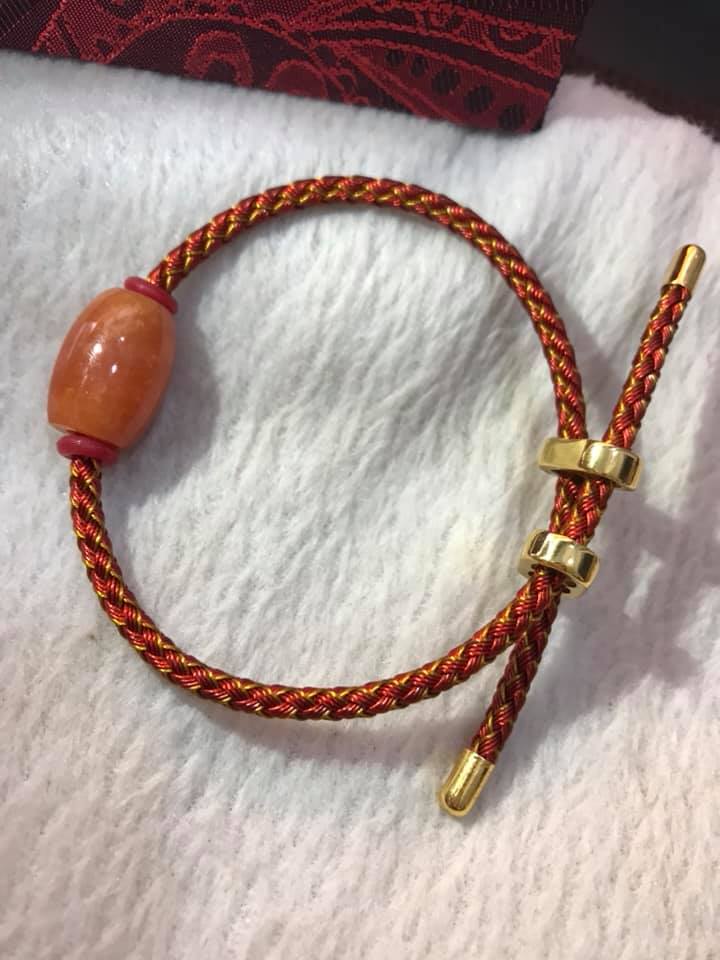 VÒNG NỮ KIỂU LU THỐNG CAM ĐỎ DÂY ĐỎ MAY MẮN CỰC KỲ XINH XẮN NỮ MỆNH HỎA MỆNH THỔ VÒNG FREESIZE NỮ ĐEO ĐƯỢC HẾT Ạ