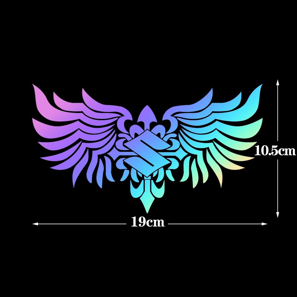 SUZUKI Laser Wings Decal Trang Trí Xe Máy Biểu Tượng Nhãn Dán Sửa Đổi Xe Máy
