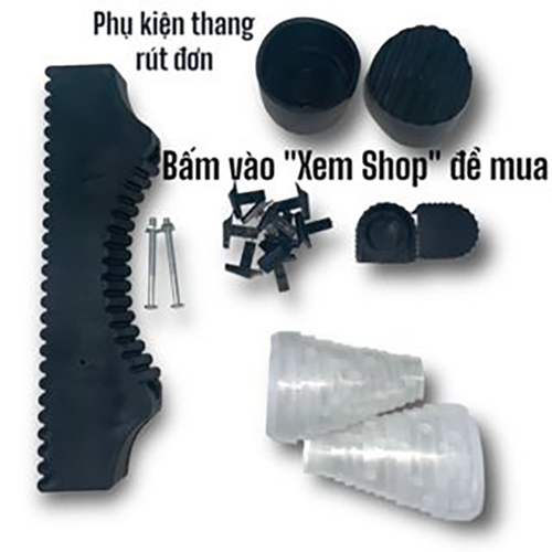 Nút Nhựa Bịt Đầu Thang Nhôm Rút - Phụ Kiện Thang Nhôm Nhựa Bịt Đầu