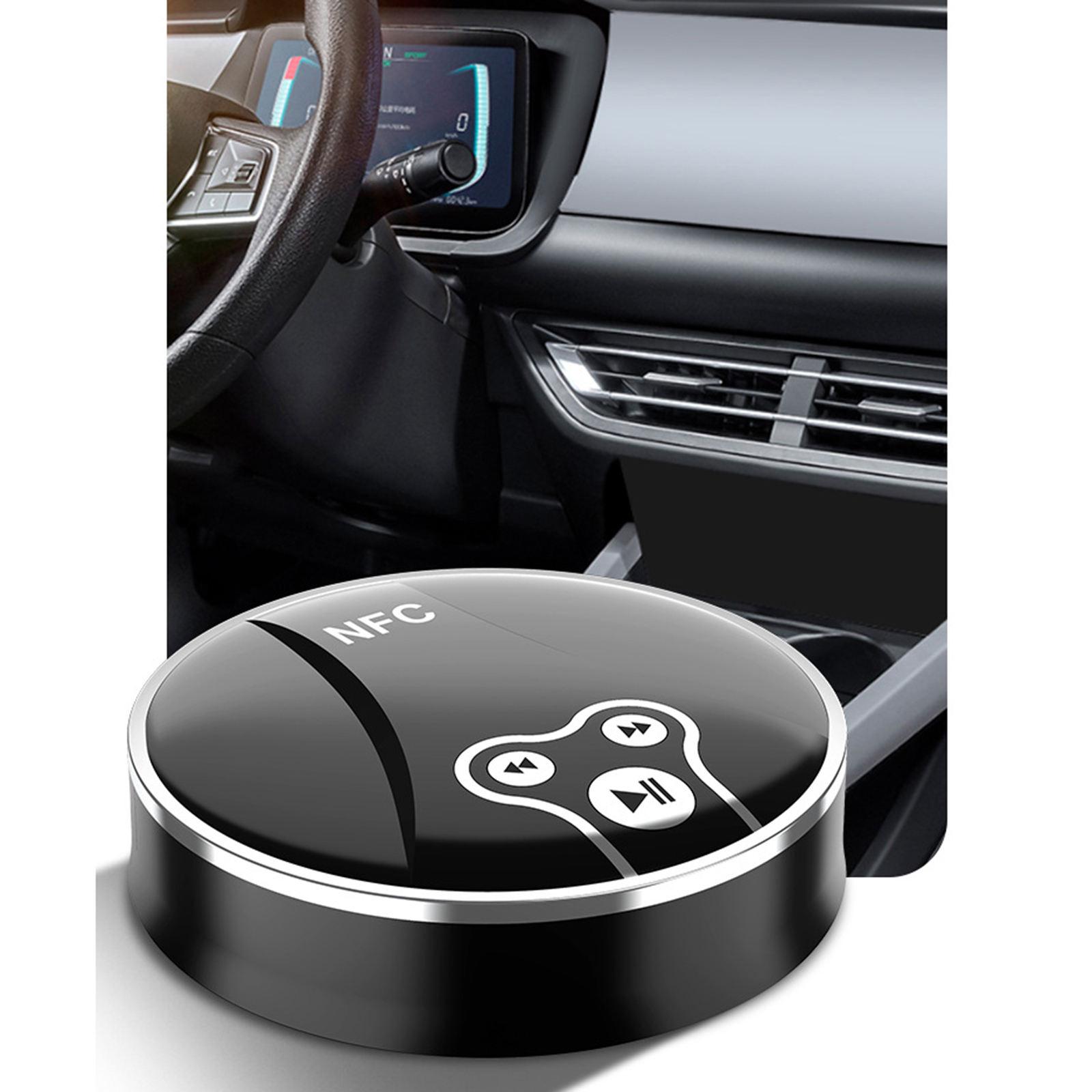 Portable Transmitter Receiver Bluetooth 5.0 NFC to 2 RCA Audio Adapter